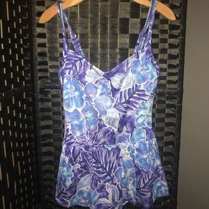 Floral swim suit